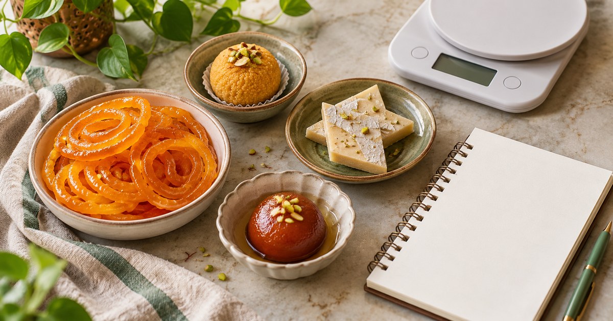 Indian sweets calories per piece: a dietitian reference